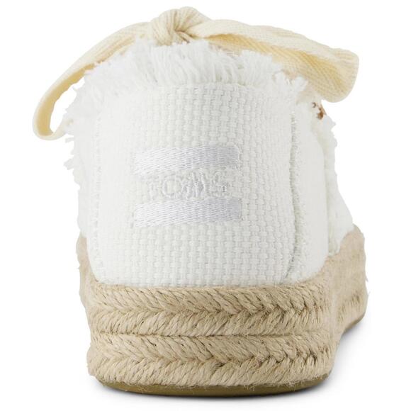 NWT Toms Carolina Espadrille Lace-Up Sneakers Women's Size 10 - Picture 4 of 6